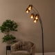 RANKOS - Lampa podłogowa - 5xE27 - Black 05747/85/30 Lucide